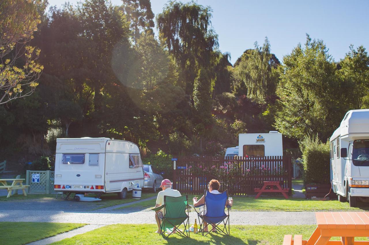 Aaron Lodge Holiday Park Dunedin Exterior foto