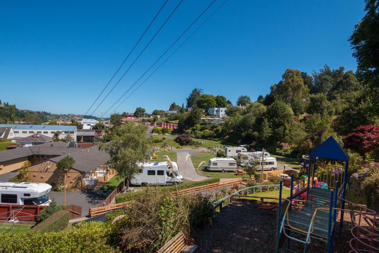 Aaron Lodge Holiday Park Dunedin Exterior foto